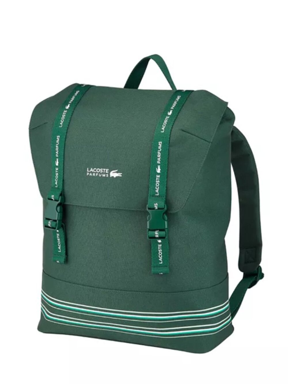 New Lacoste Parfums Green Rucksack Backpack